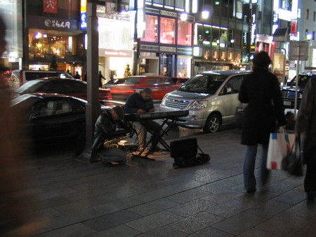 銀座の演奏家