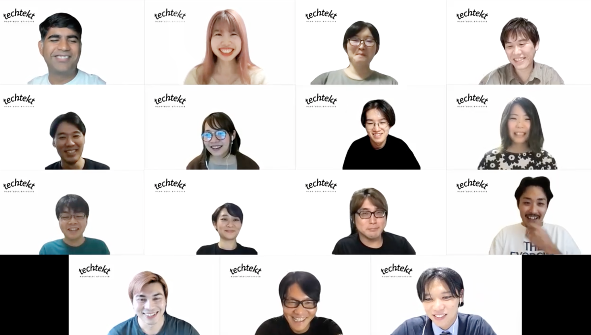 ワークショップ『GIVE&TAKE』共有会 運営メンバーの写真