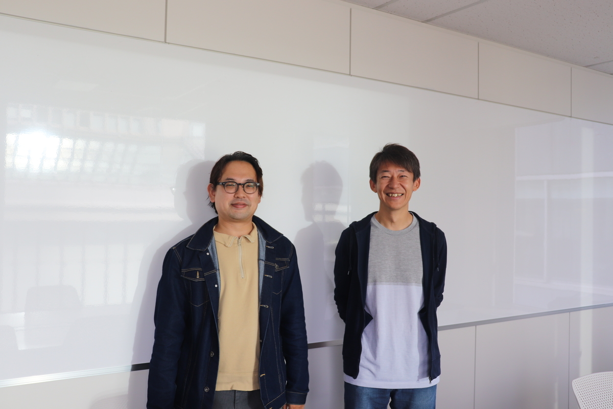 dodaリビルドプロジェクト 佐藤と中澤の写真