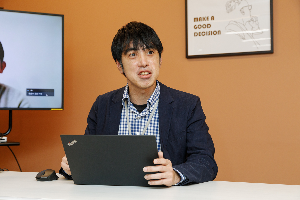 インフラ基盤統括部 データ共通BITA部 BI推進グループ マネジャー 高瀬 純一の写真