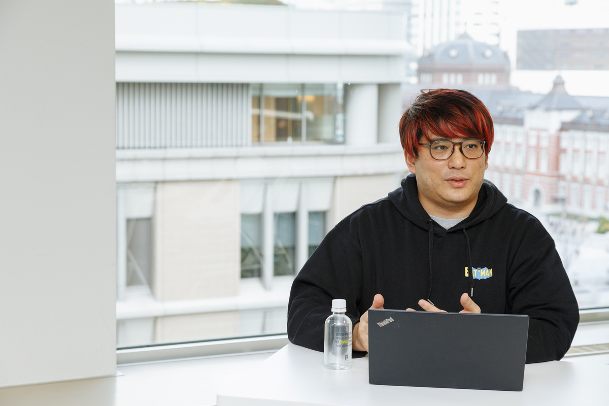 プロダクト開発統括部 フロントエンドグループ プロデューサー 兼 テクニカルディレクター 和田 武の写真