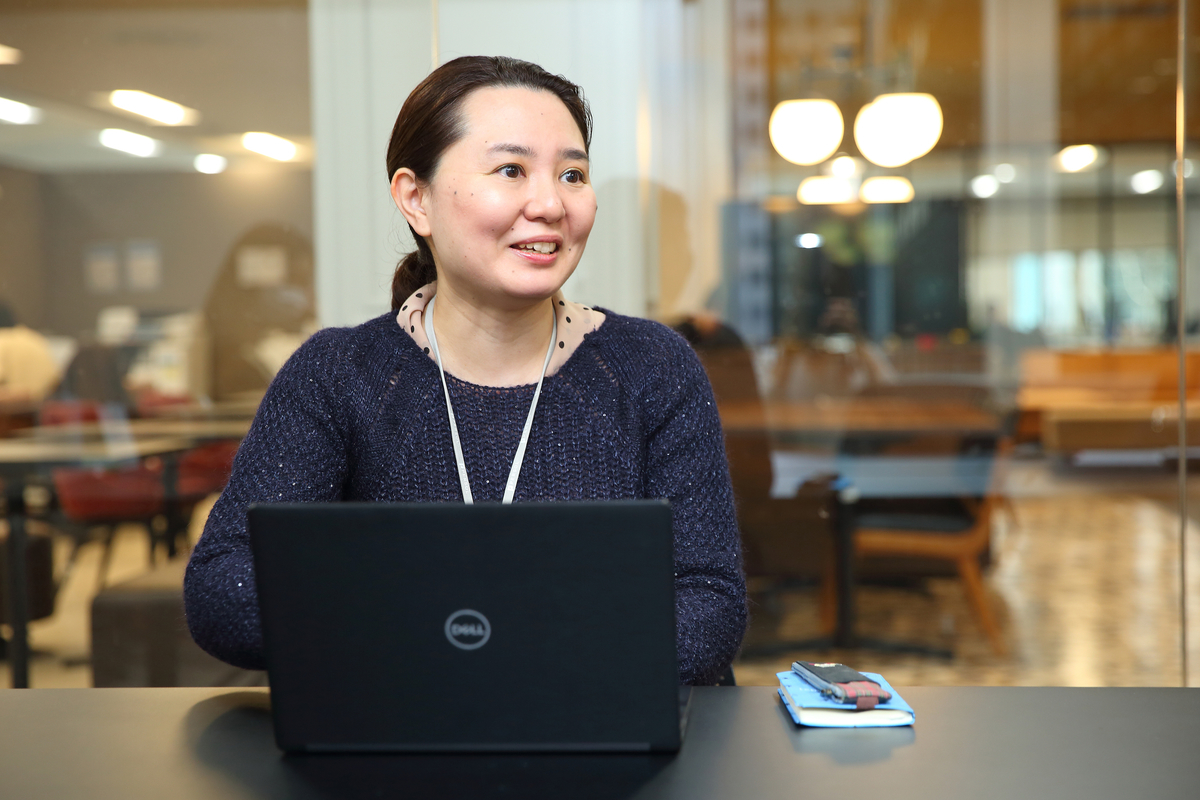 BITA統括部 デジタル業務推進部 メディアBITAグループ リードコンサルタント 矢崎 まなみの写真