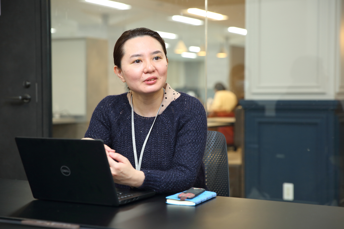 BITA統括部 デジタル業務推進部 メディアBITAグループ リードコンサルタント 矢崎 まなみの写真