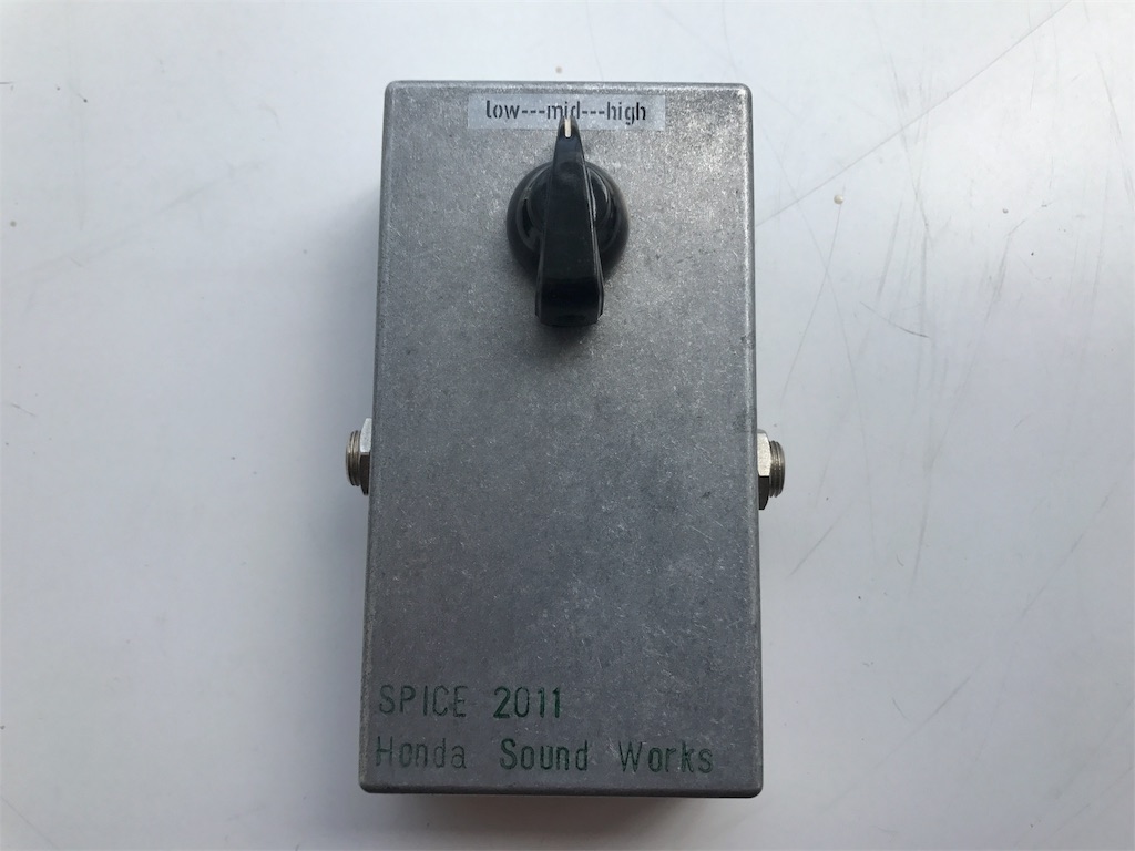 Honda Sound Works MAGMA 銀マグマ HSW ファズ Honda Sound Works MAGMA 銀マグマ HSW ファズ