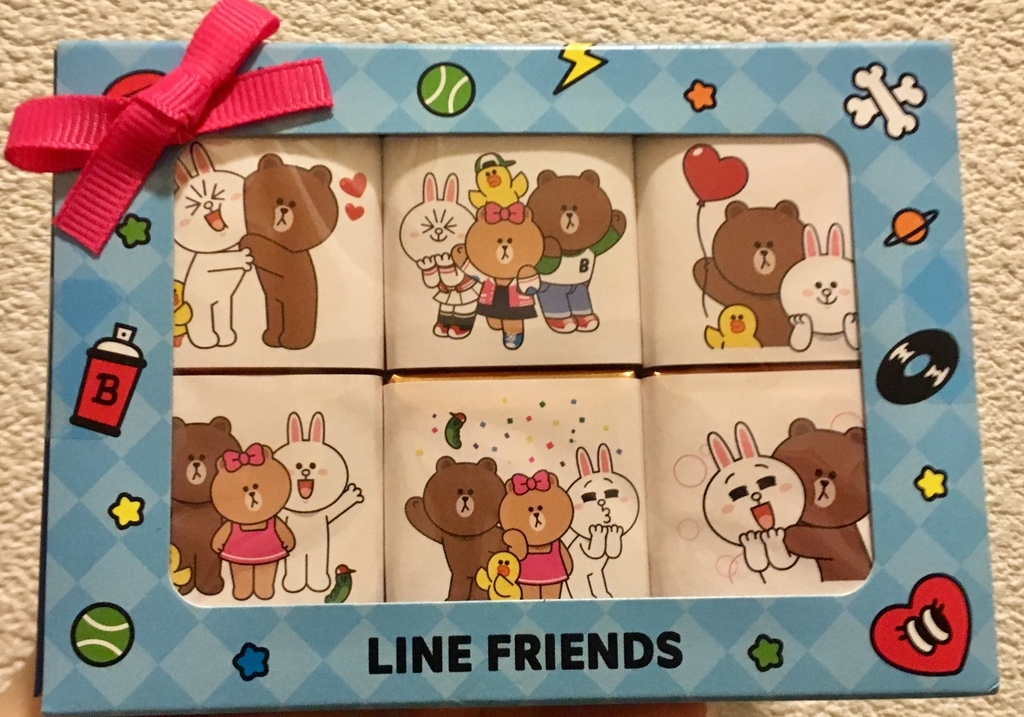 Line Friends ブラウンファンへのバレンタイン 19 本命チョコ 東京love生活