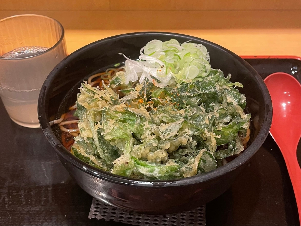 よもだのよもぎ天そばの画像