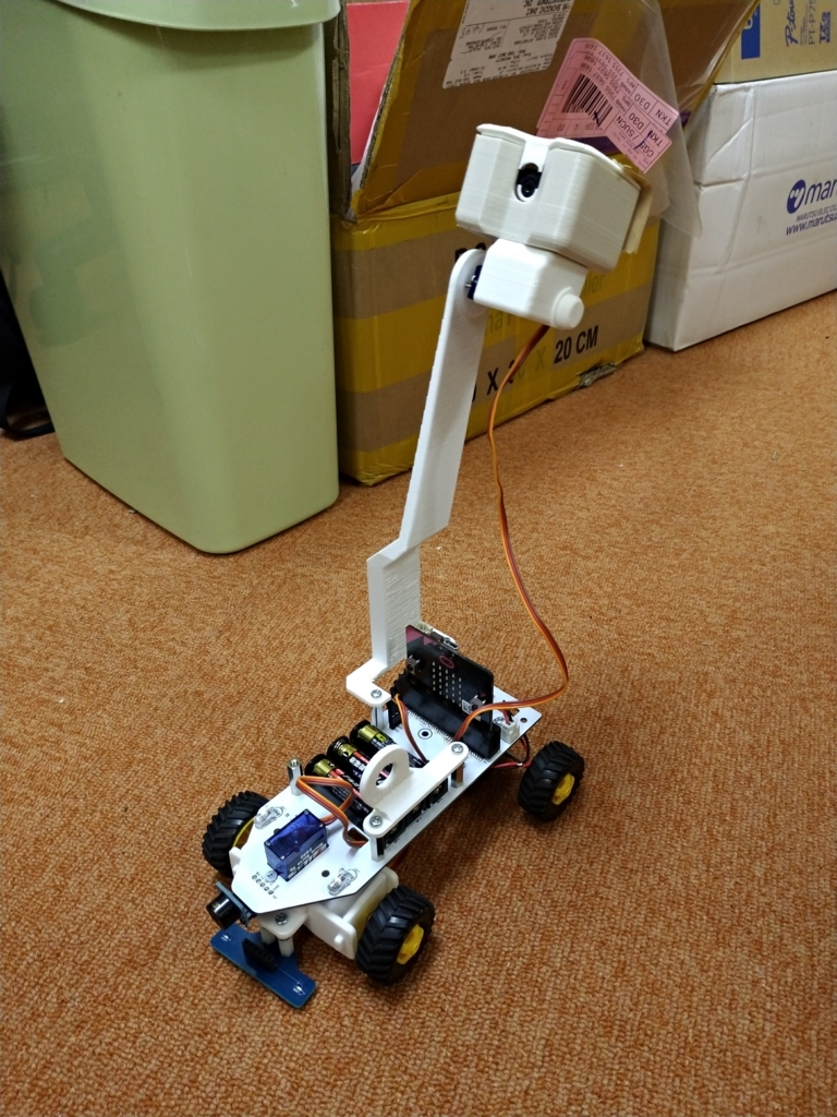 micro:bitラジコンカーで探査機を作ってみた - スイッチエデュケーションブログ
