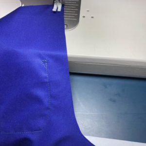 後ろ股上縫い