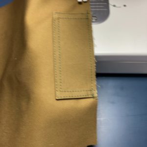 フラップを仮止め