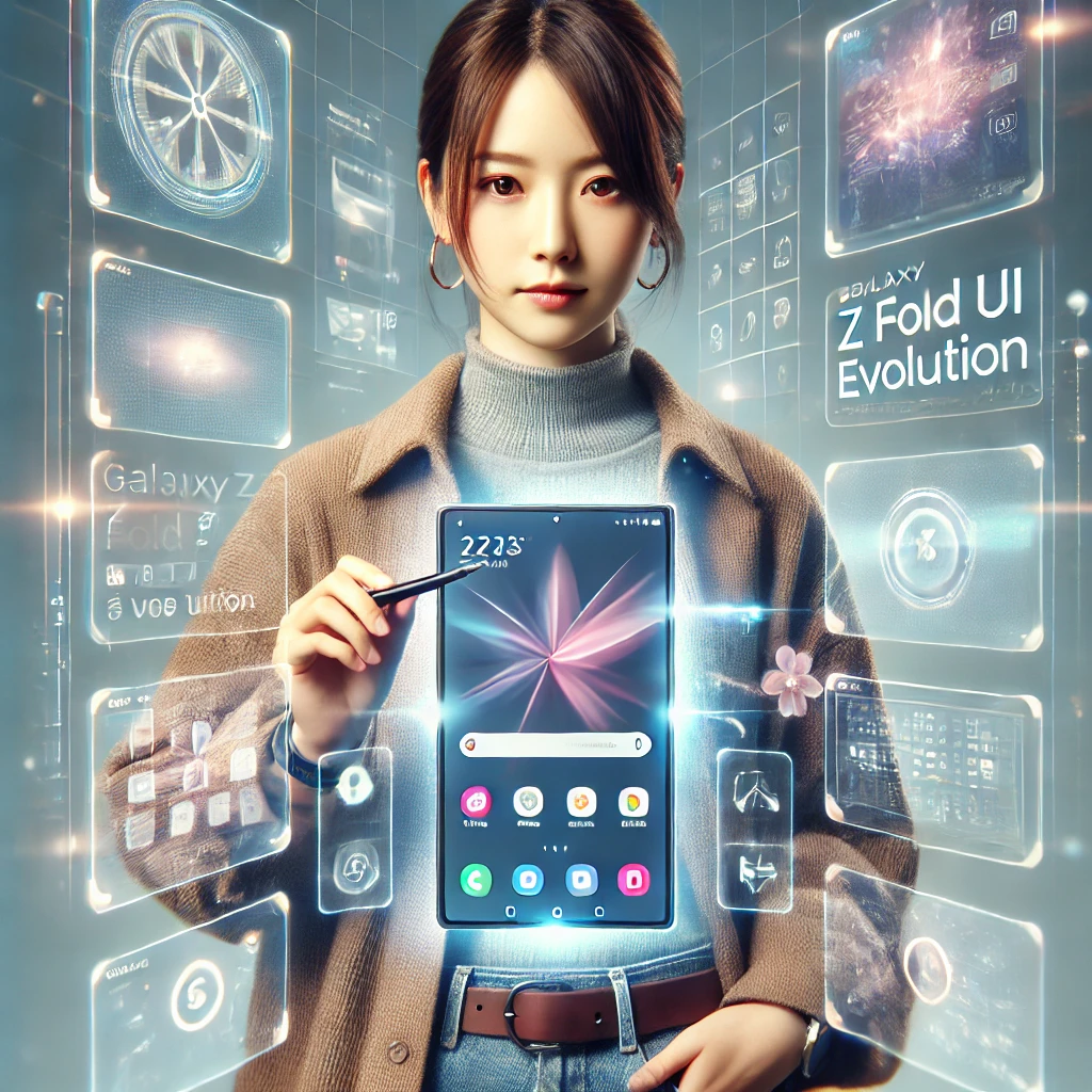 Galaxy Z Fold7　ソフトウェア　ui