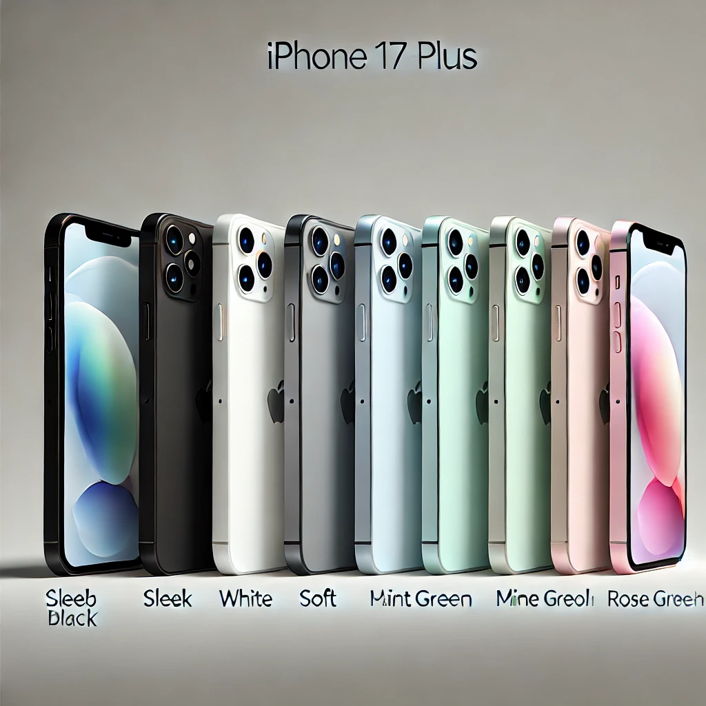 iPhone 17 PLUS　カラー