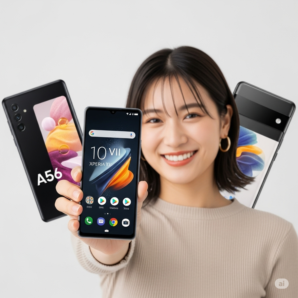 Galaxy A56・Pixel 8aとの違い