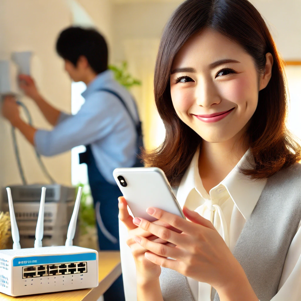 auひかりは当日開通できるのか?