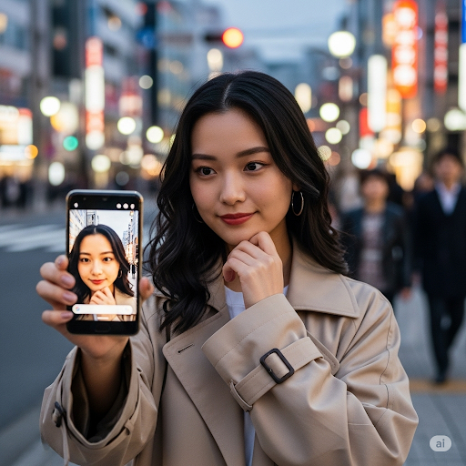 カメラ:最大100倍ズーム+8Kセルフィー対応!AIが導く新次元の撮影体験
