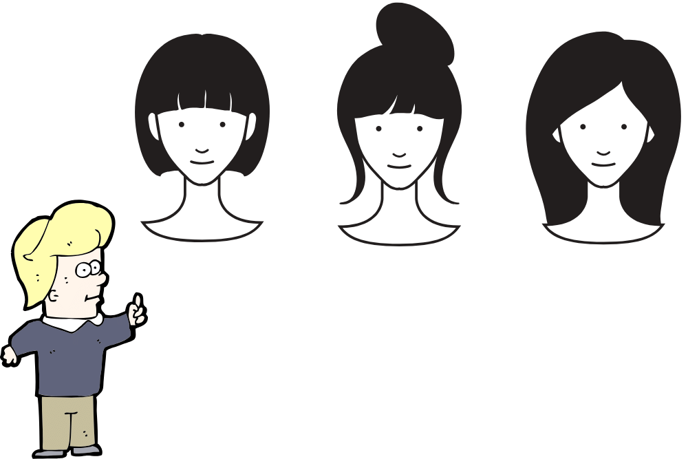 脈あり 男性に 好きな髪型 を質問する女性の心理 ブドウ糖の浪費