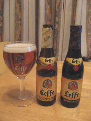  レフ・ブロンド＆レフ・ブラウン（ベルギービール）
