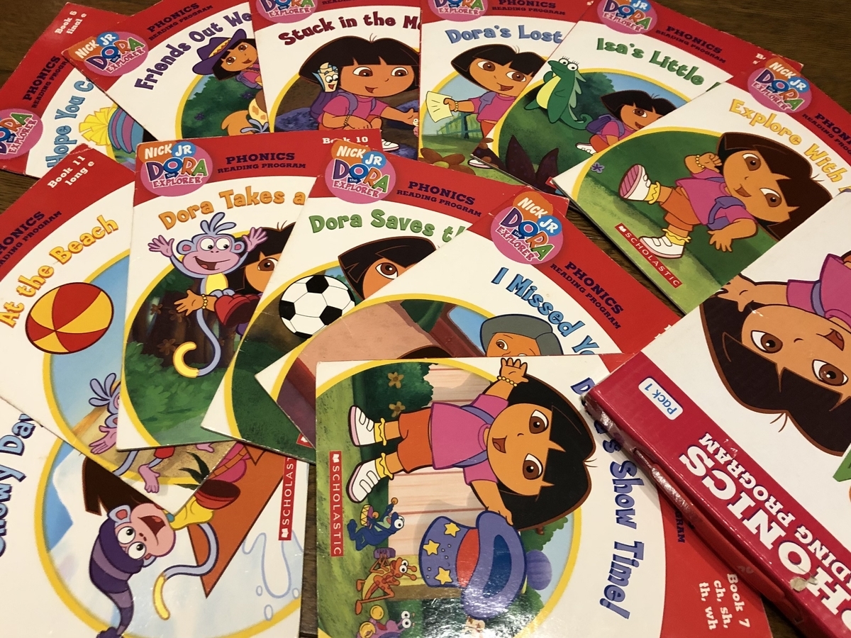 117. PHONICS READING PROGRAM Pack1 DORA the EXPLORER - 英語の絵本