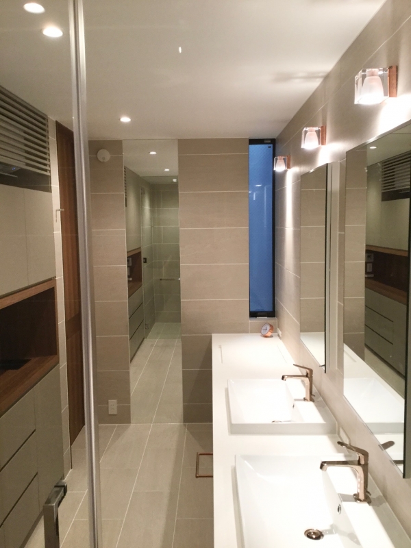 収納力のある洗面室