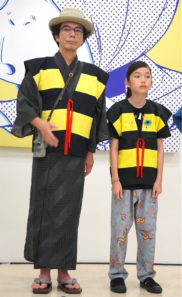鬼太郎EXPOの片桐親子 - ほらほらコーヒーが冷めちゃってるよ 2