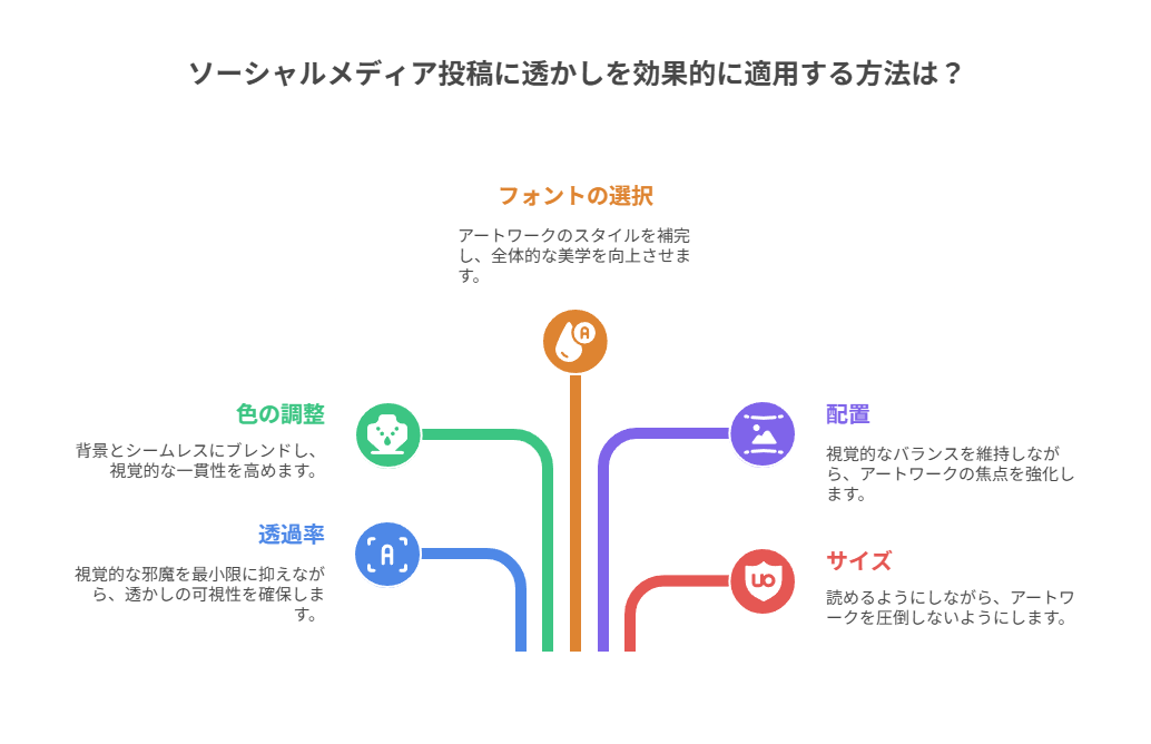 おすすめ透かしテンプレート