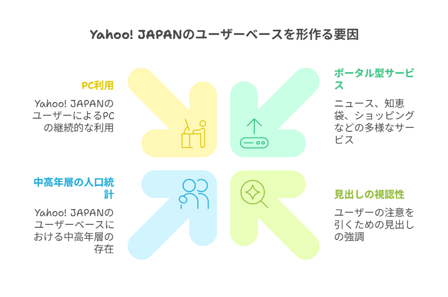 日本でよく使われている4つの検索エンジン