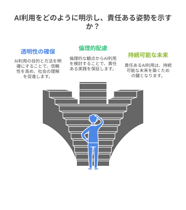 AI使用を明示するルールを作り、信頼と責任を持った副業スタイルを確立する。