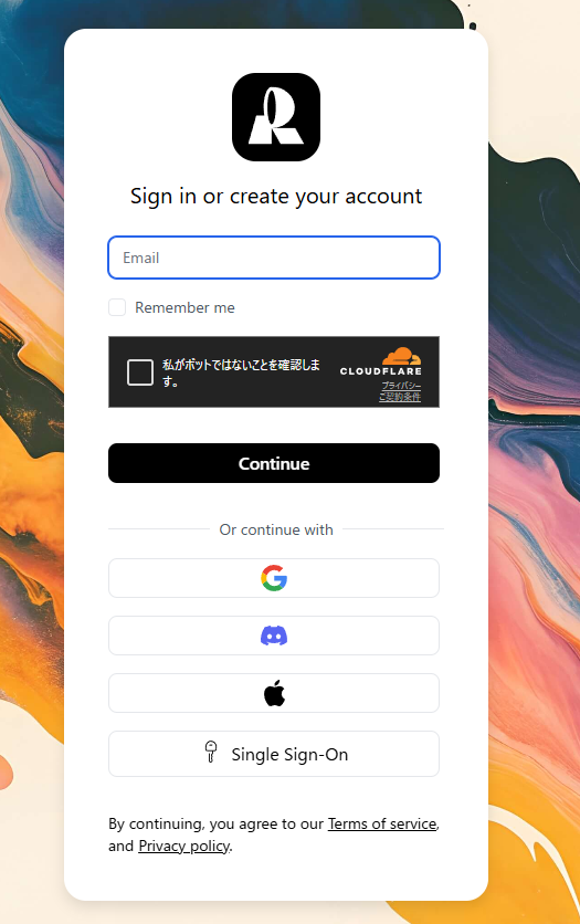 メール・Googleアカウントでの登録方法