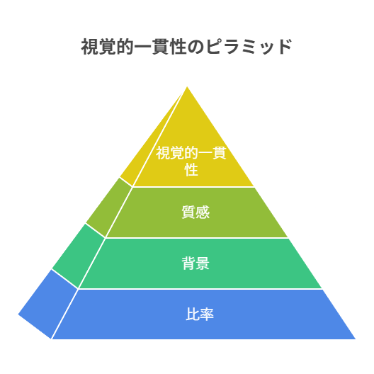 比率・背景・質感だけ固定し、印象のブレを抑えつつ季節要素は自由に。
