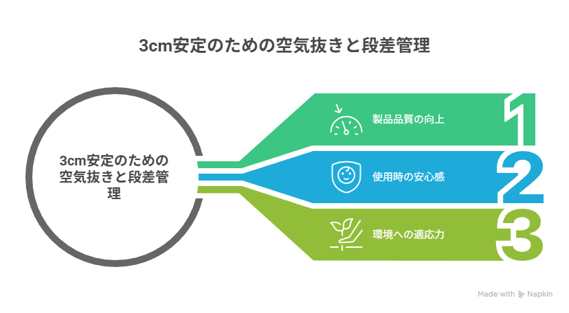 薄くて強い台紙、OPPの空気抜き、段差位置の工夫、封緘前後の計測で安定通過。