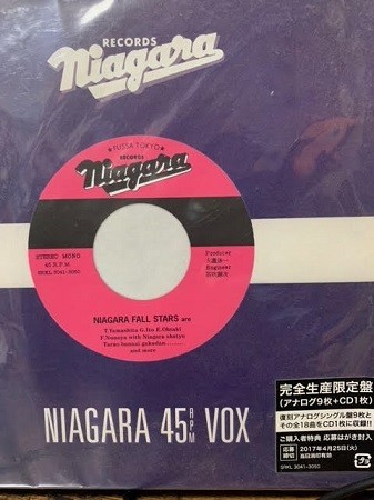 レコードプレーヤー とNIAGARA 45RPM - Makotsu Garage