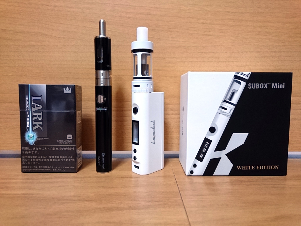 KangerTech 「EMOW」・「SUBOX Mini」