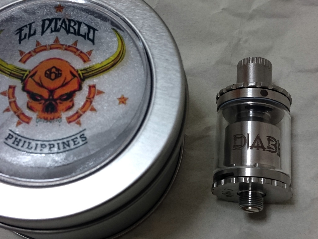 Diablo Tank Rda EL DIABLO DIABLO TANK 2.5ml RTA - 翻車魚的戯言 -Mambow’s Hooey-