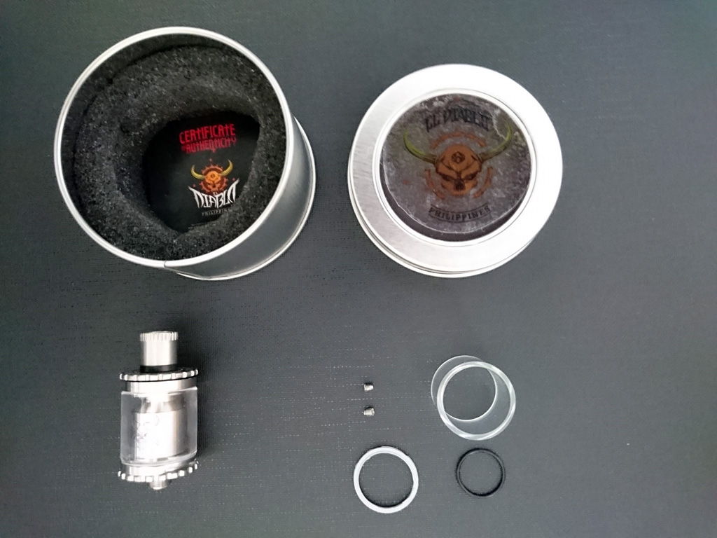 Diablo Tank Rda EL DIABLO DIABLO TANK 2.5ml RTA - 翻車魚的戯言 -Mambow’s Hooey-
