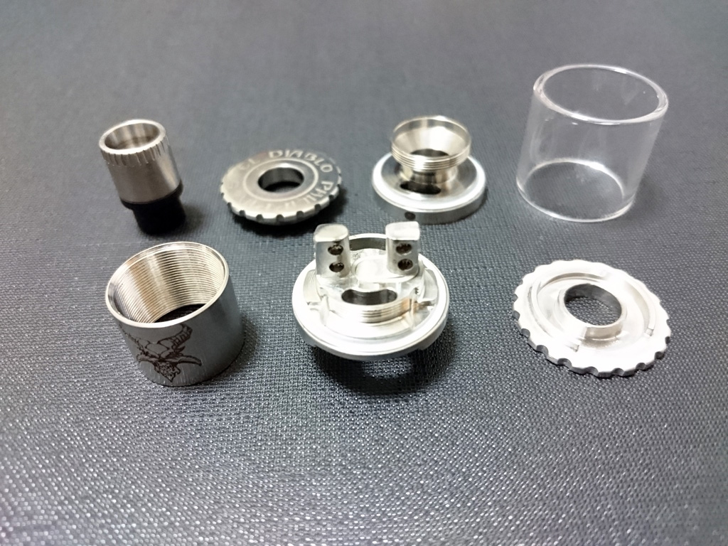 Diablo Tank Rda EL DIABLO DIABLO TANK 2.5ml RTA - 翻車魚的戯言 -Mambow’s Hooey-