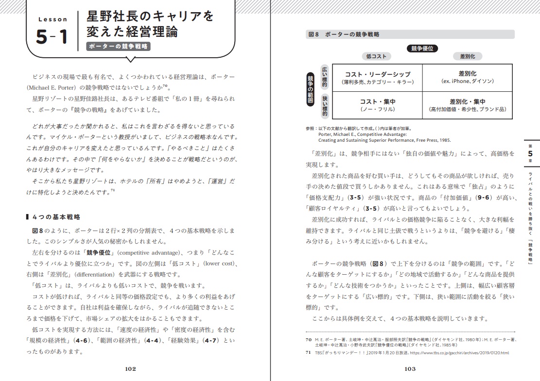 星野社長のキャリアを変えた経営理論： ポーターの競争戦略 - （経営学者）佐藤 耕紀 のブログ