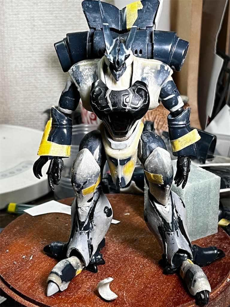HGズワァース、進捗2023.9.17 - 模型制作記録簿
