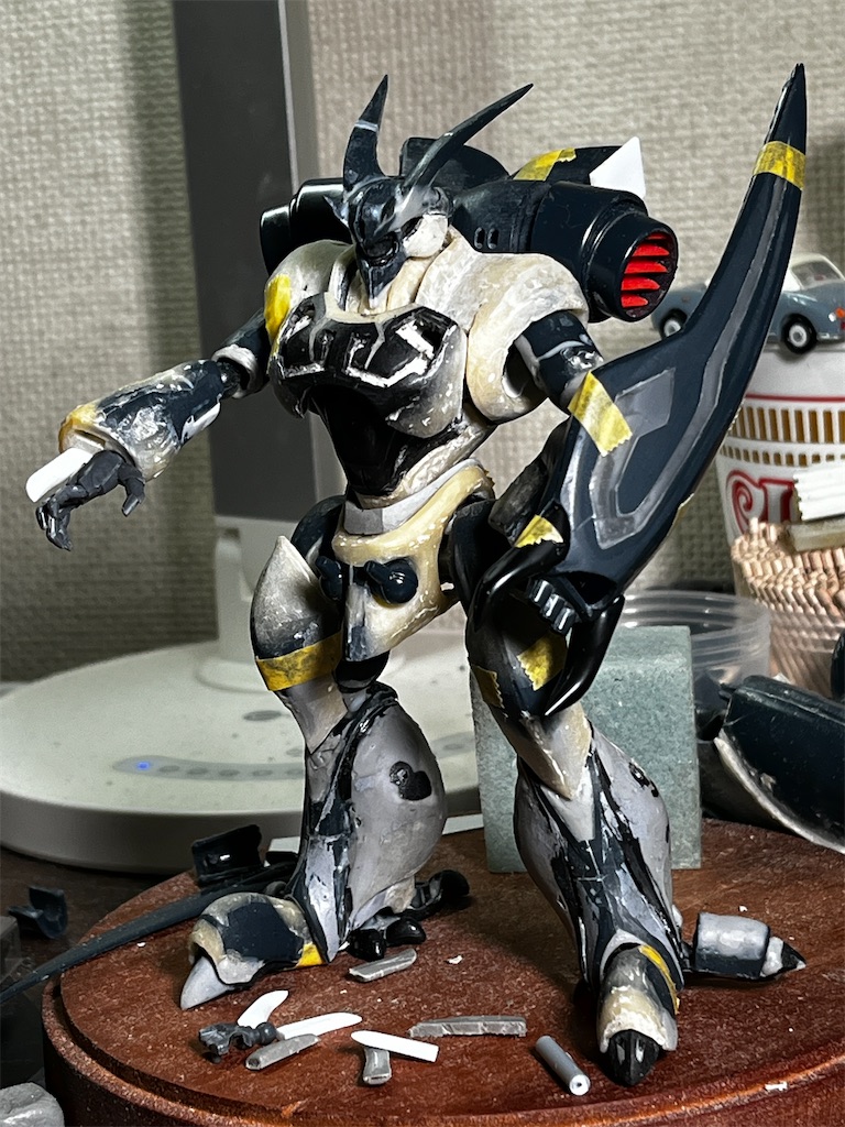HGズワァース、進捗2023.9.17 - 模型制作記録簿