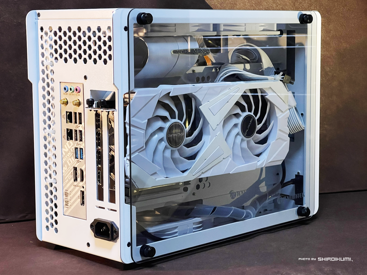 自作PCの魅力: JGINYUE B760i - SHIROKURO