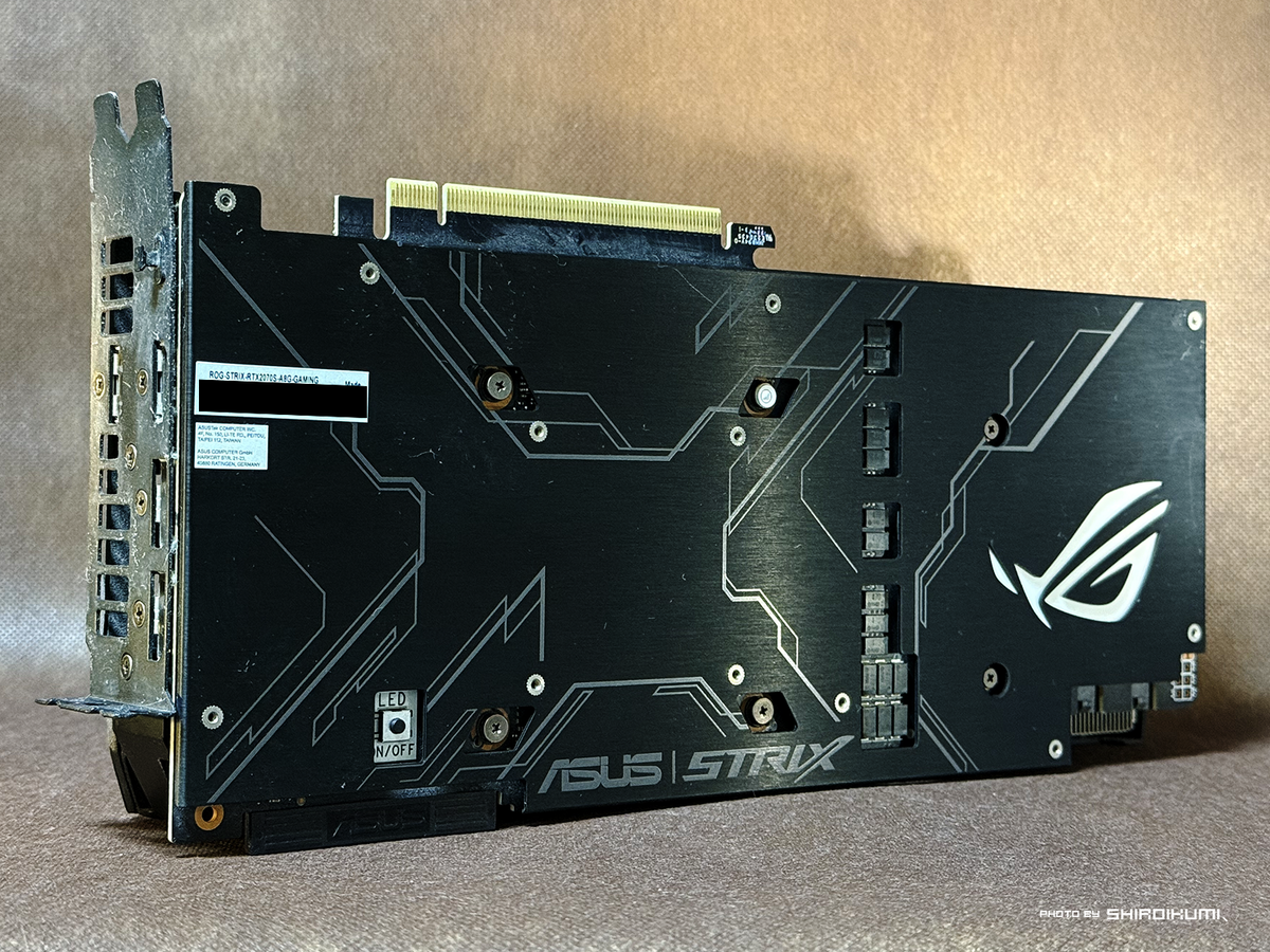 ジャンク5,000円の「RTX2070SUPER」でモンハンワイルズベンチ