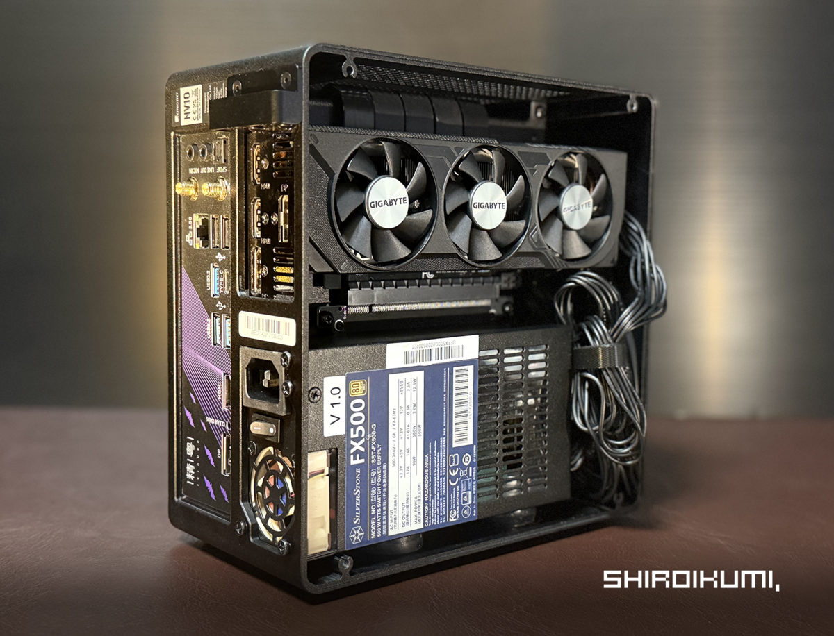 JONSBO NV10で作る超小型つよつよPC - SHIROKURO