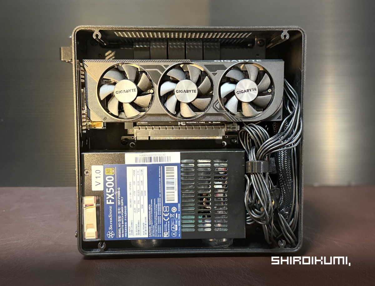 JONSBO NV10で作る超小型つよつよPC - SHIROKURO