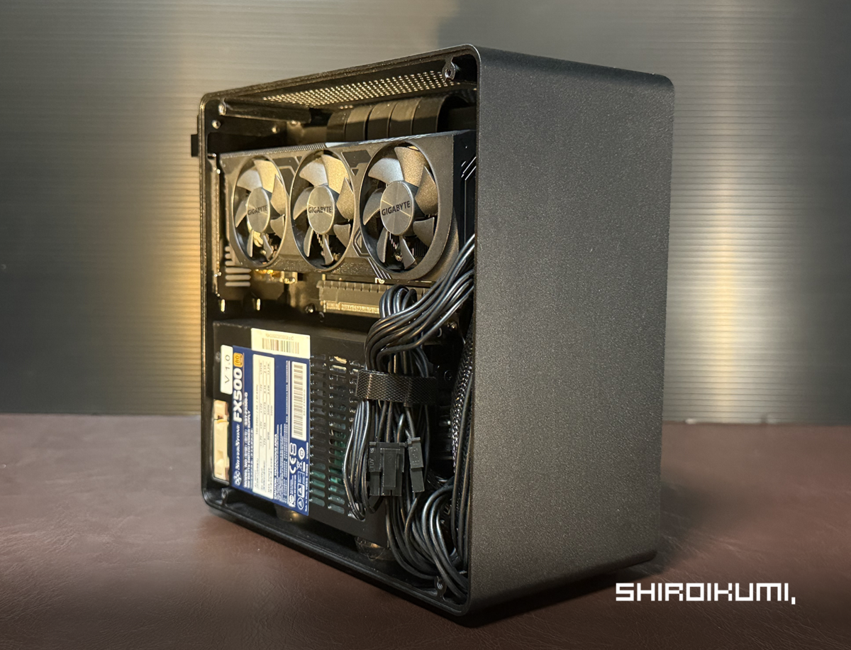JONSBO NV10で作る超小型つよつよPC - SHIROKURO