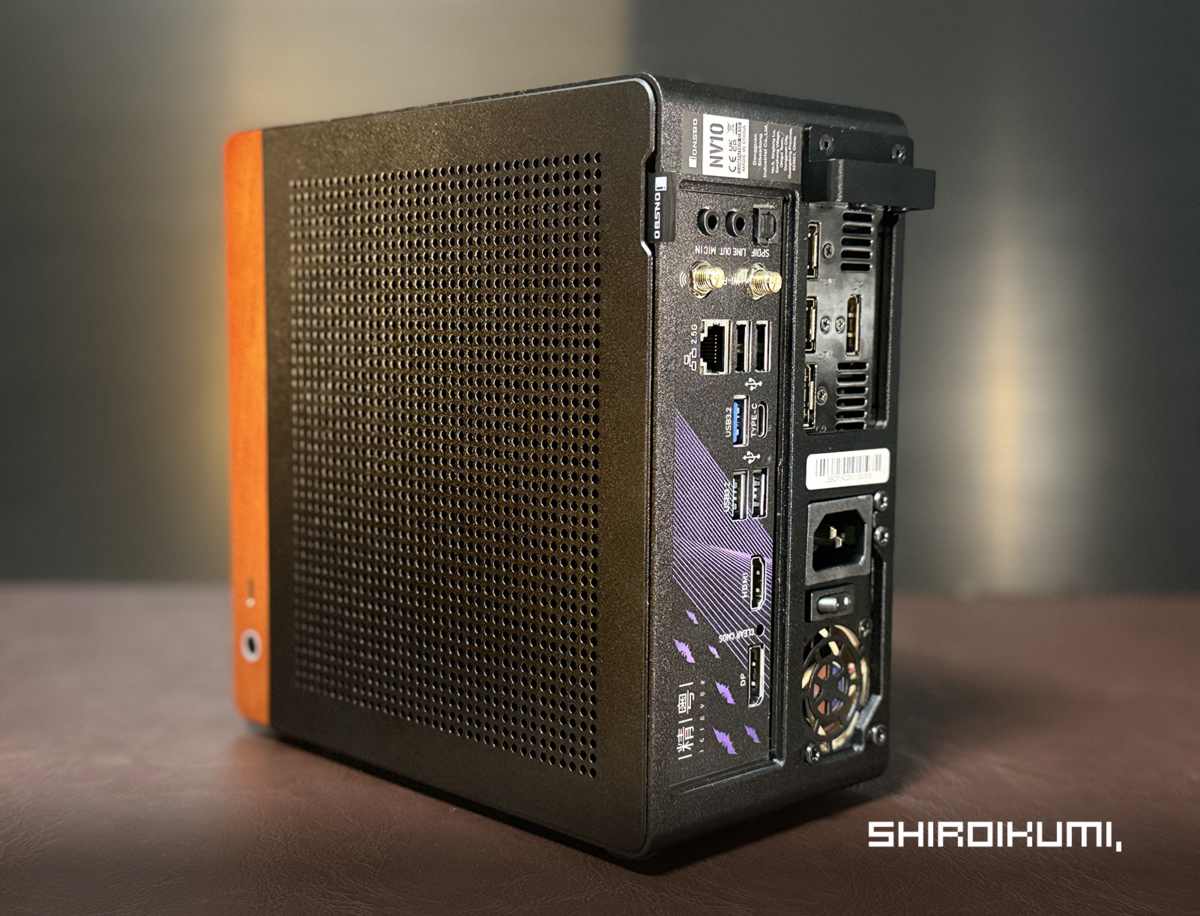JONSBO NV10で作る超小型つよつよPC - SHIROKURO