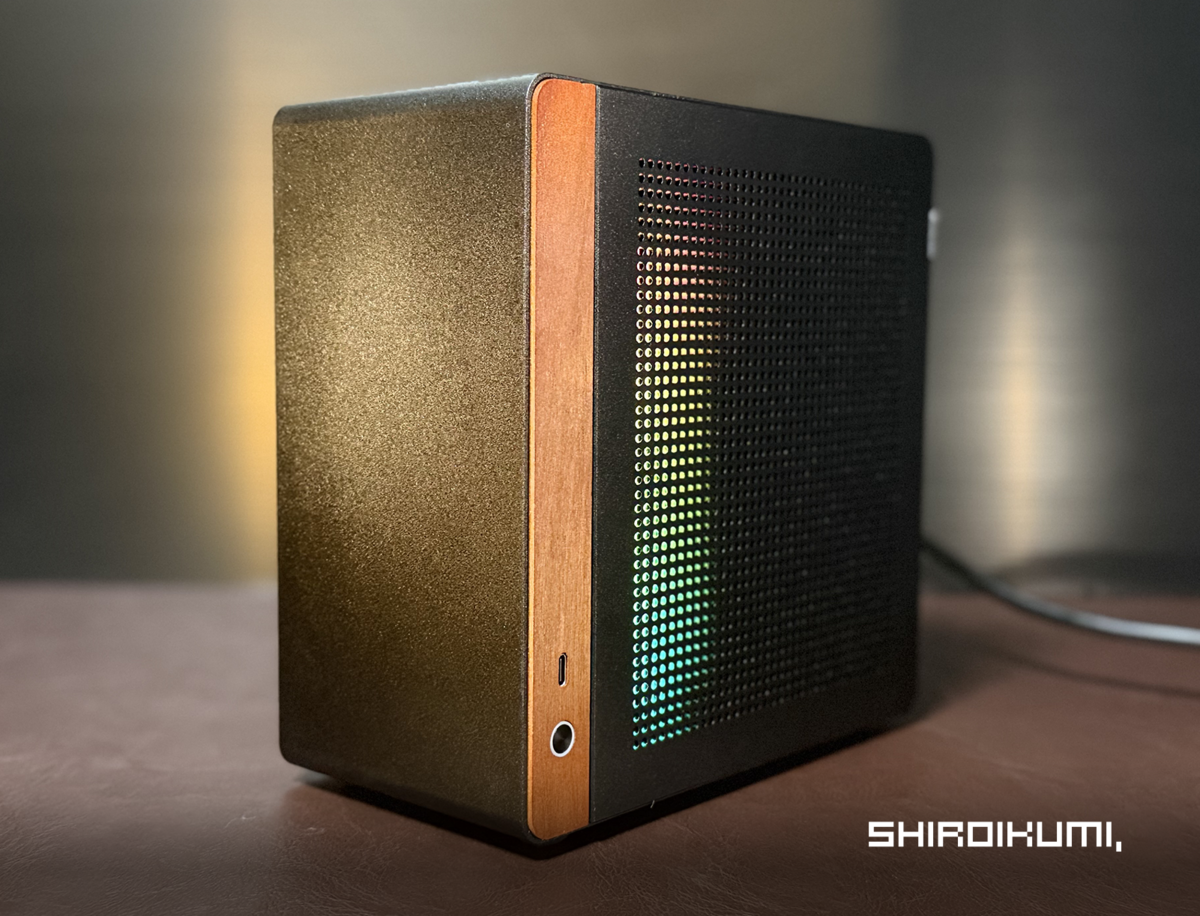 JONSBO NV10で作る超小型つよつよPC - SHIROKURO