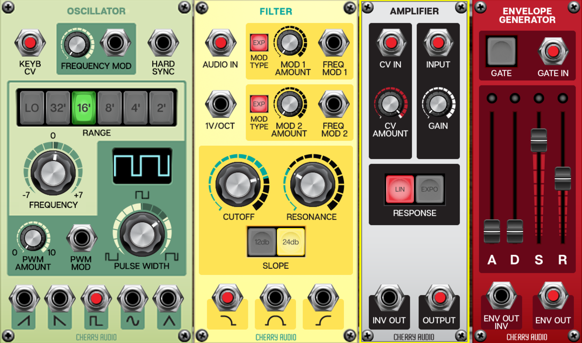 Cherry Audio Voltage Modular Ignite その2 ～モノフォニックシンセを作ろう！編〜｜初心者でもわかる 解説