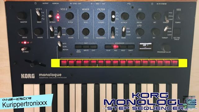 Korg MonoLogue 純正電源 取説付き 仕上っ Korg MonoLogue 純正電源 取説付き 仕上っ