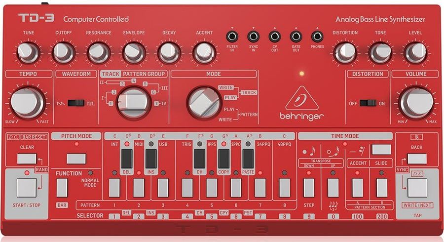 BEHRINGER TD-3 ベリンガー その1 ～基礎操作編〜｜初心者でもわかる 