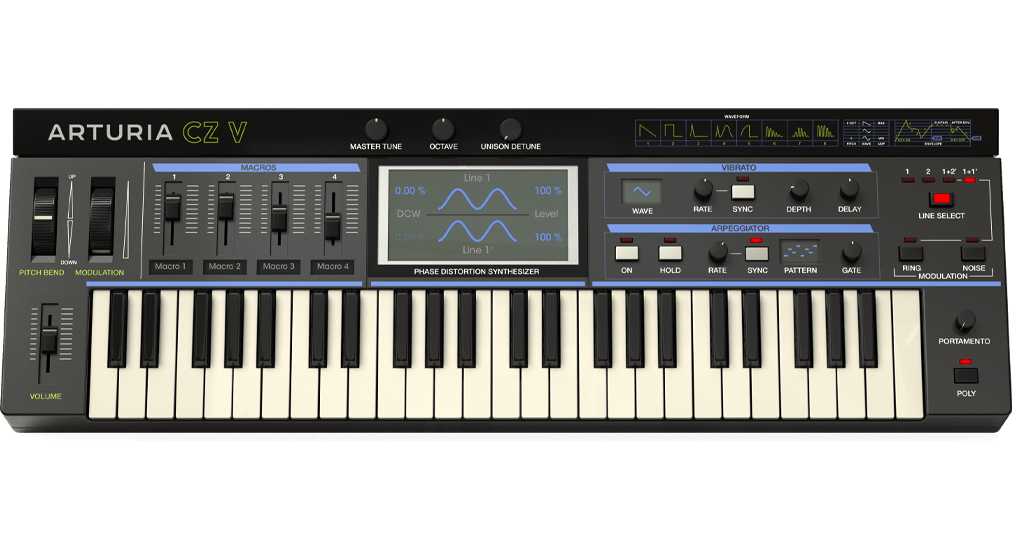 Arturia Cz V アートリア 操作方法 その3 Envelopes編 初心者でもわかる 解説 くりっぱーとろにくすのブログ
