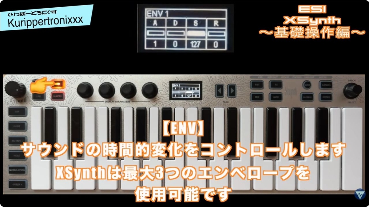 ESI Xsynth 操作方法 その1 ～基礎操作編～｜初心者でもわかる 解説