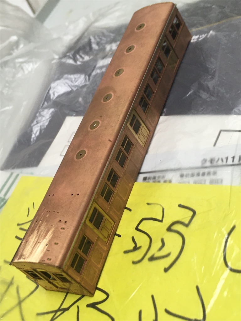 イエロートレイン製キット 国鉄山手線モハ10形を製作しました！ - 傘縫